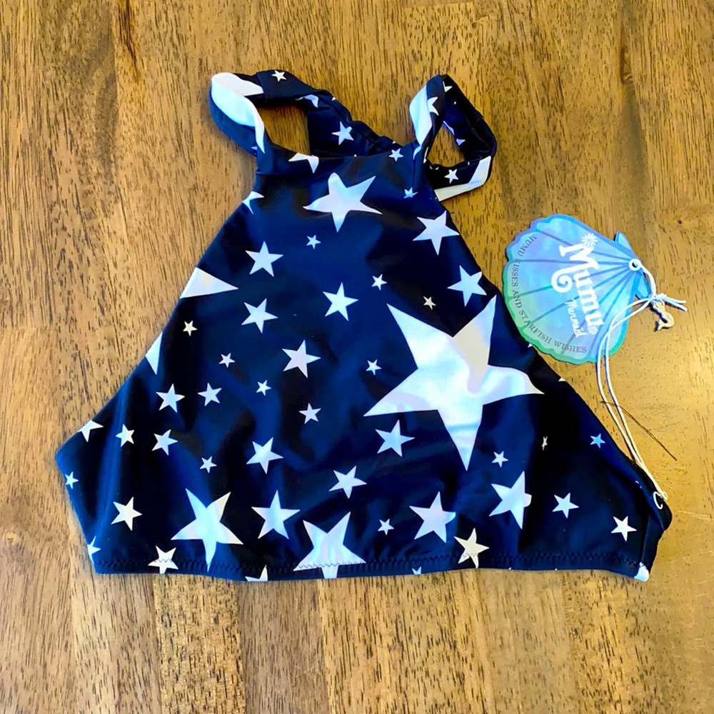 Show me your mumu bikini top high neck Super star